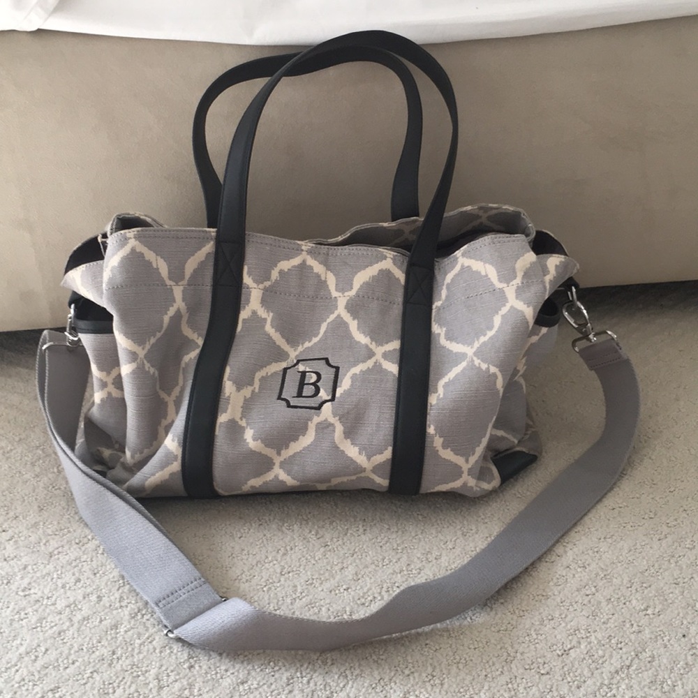NEVER USED pottery barn diaper bag